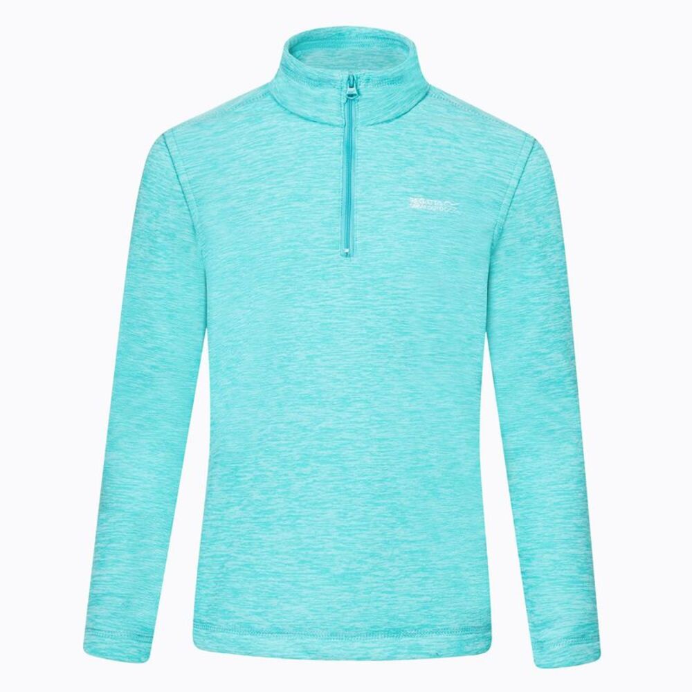 Regatta Childrens/Kids Hot Shot Quarter Zip Fleece Top / Turquoise